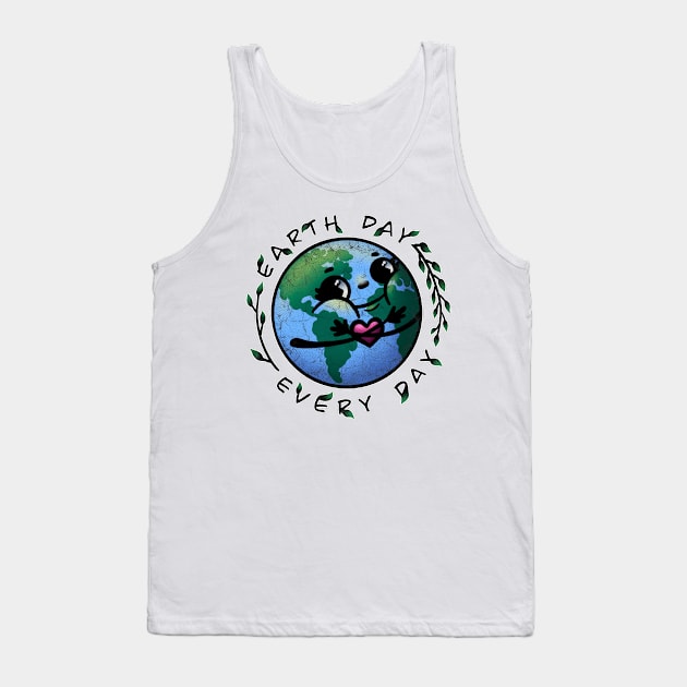 Earth Day Every Day Tank Top by JessieiiiDesign